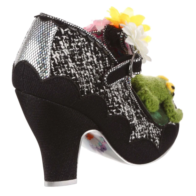 Irregular Choice Damen Lily Leapfrog High Heel - Schwarz