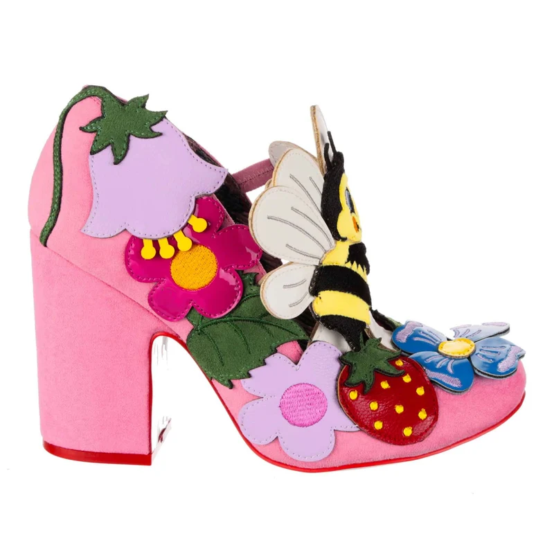 Irregular Choice Damen Pollen Pal High Heel - Rosa
