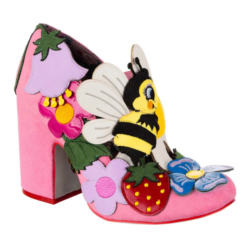 Irregular Choice Damen Pollen Pal High Heel - Rosa