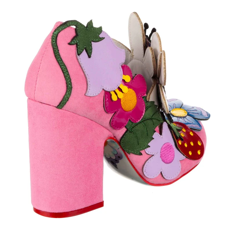 Irregular Choice Damen Pollen Pal High Heel - Rosa