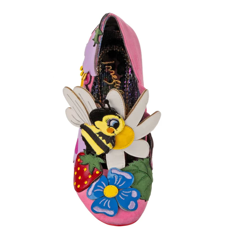 Irregular Choice Damen Pollen Pal High Heel - Rosa