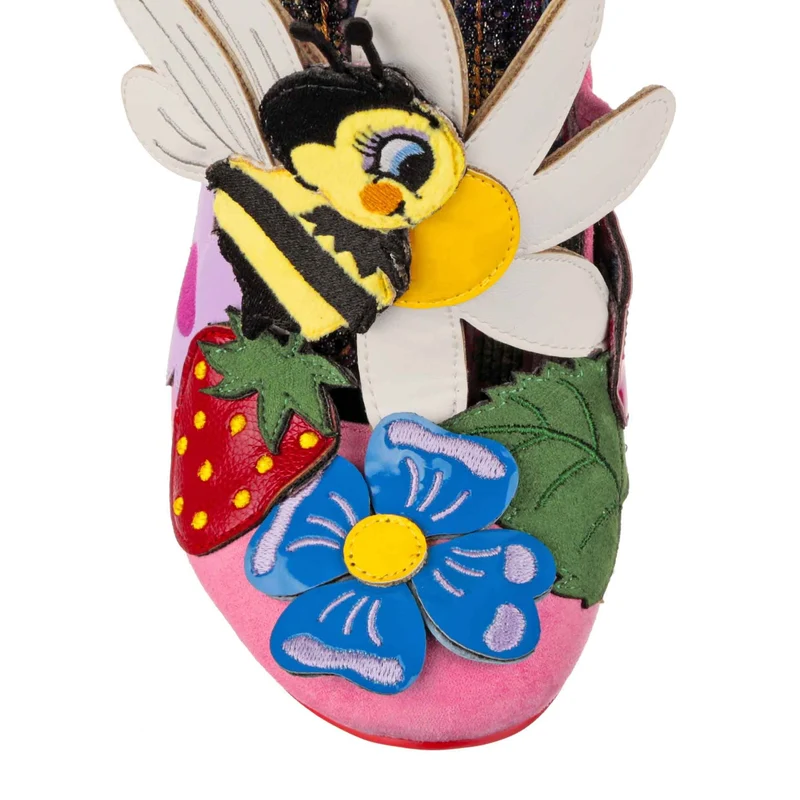 Irregular Choice Damen Pollen Pal High Heel - Rosa