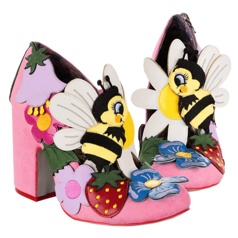Irregular Choice Damen Pollen Pal High Heel - Rosa