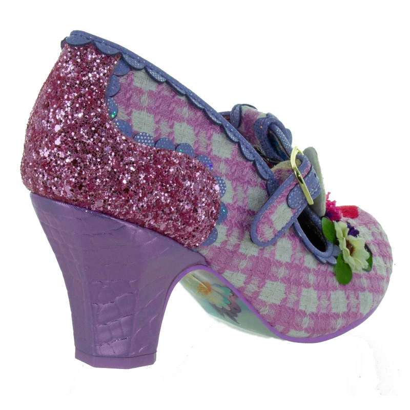 Irregular Choice Damen Bunny Bounce High Heel - Rosa