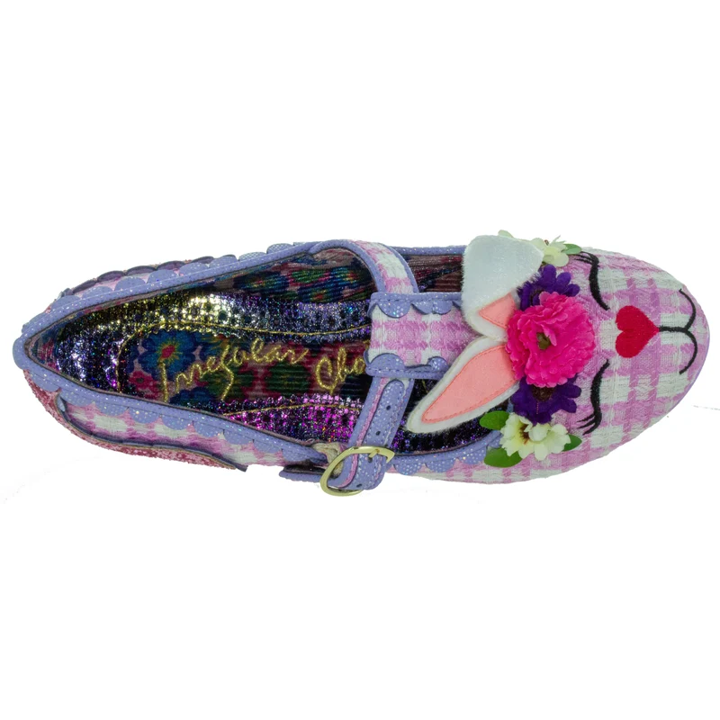 Irregular Choice Damen Bunny Bounce High Heel - Rosa