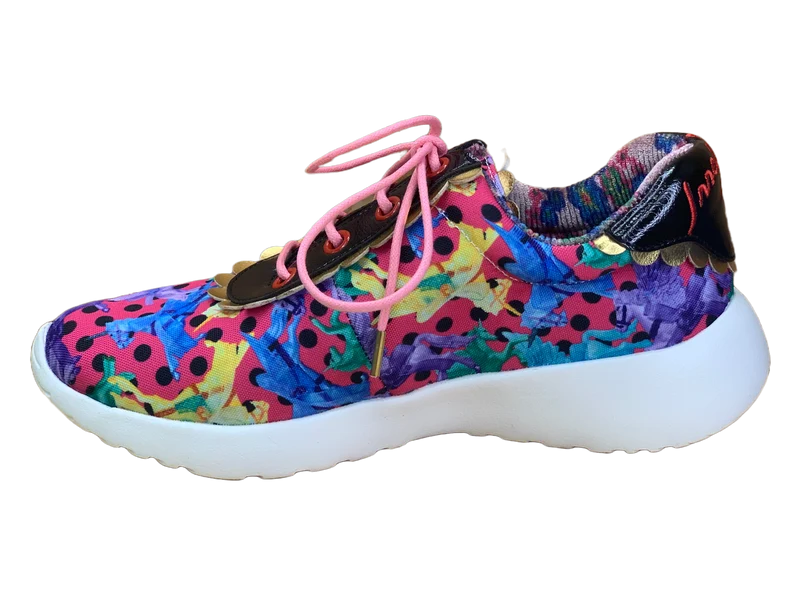Irregular Choice Damen Green Fingers Trainer – Rosa