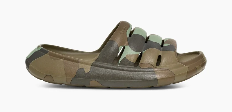 UGG Herren Sport Yeah Camopop Slide – Moosgrün