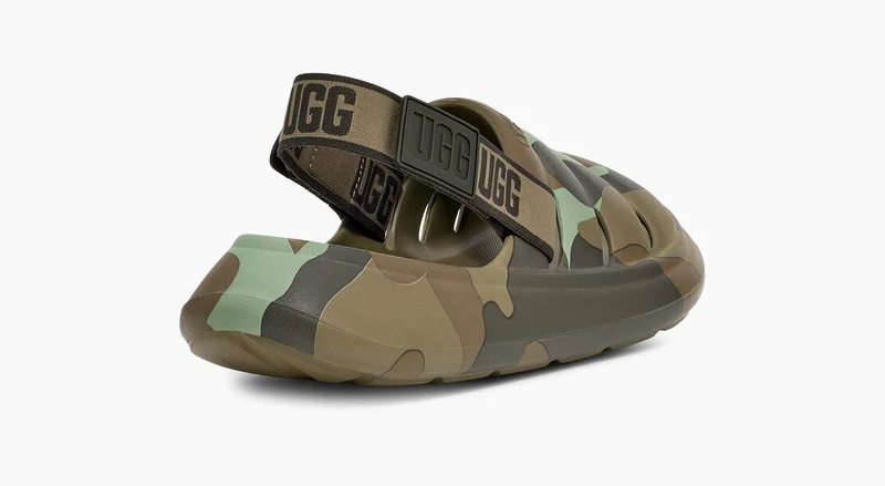 UGG Herren Sport Yeah Camopop Slide – Moosgrün
