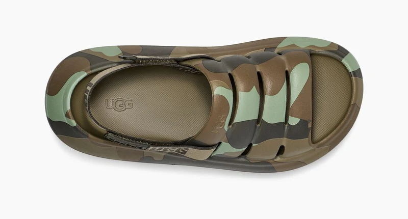 UGG Herren Sport Yeah Camopop Slide – Moosgrün