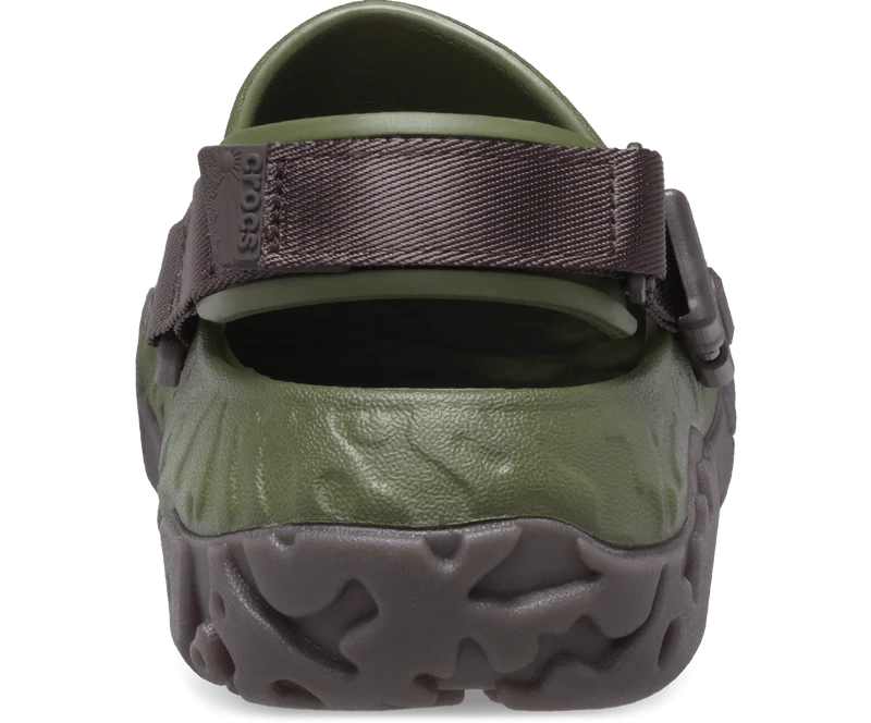 Crocs Unisex All Terrain Atlas Clog – Armeegrün/Espresso