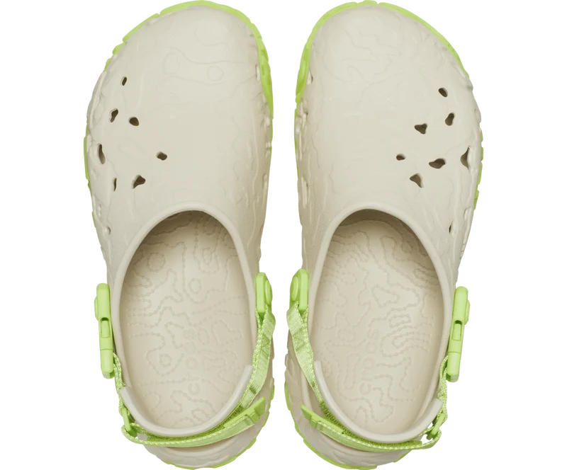 Crocs Unisex All Terrain Atlas Clog – Knochen / Limette