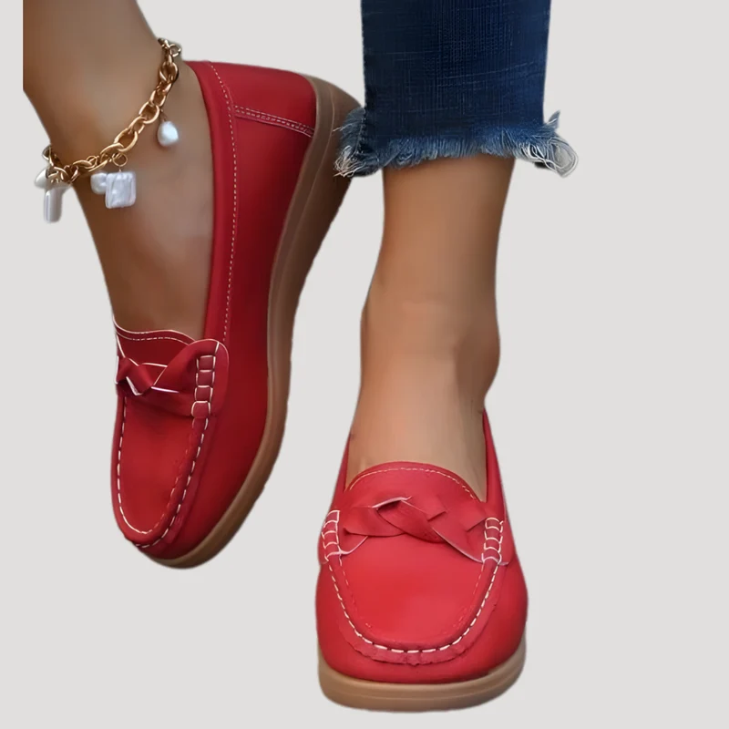 Ilsena | Damen Loafer Flach Slip-on Mokassin