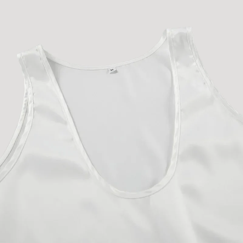 Katja | Damen Tanktop Tiefem V-Ausschnitt Ärmellos