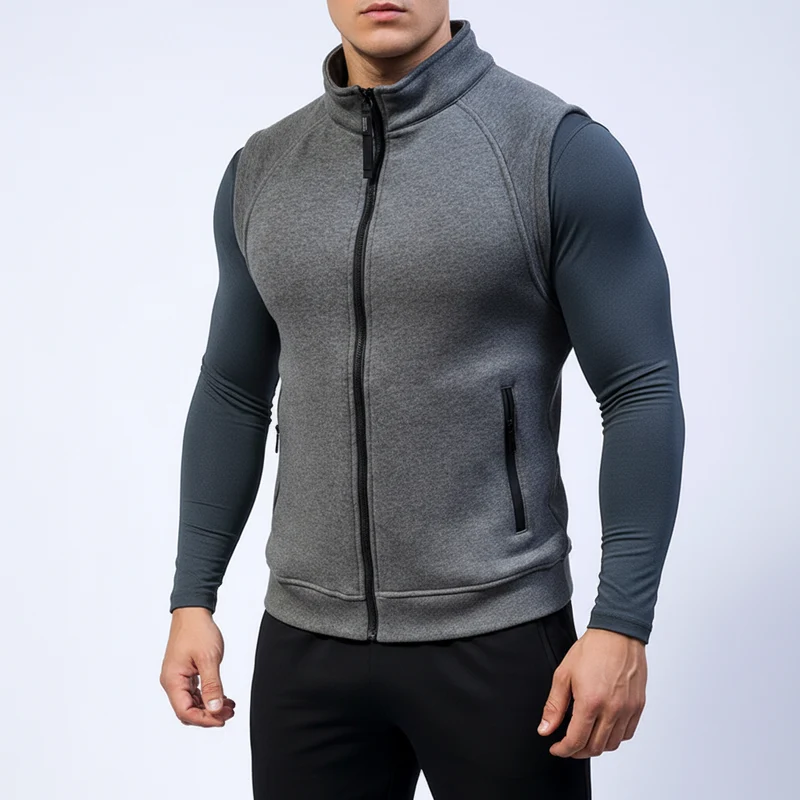 Fleece Gefütterte Freizeitweste - Mitchell
