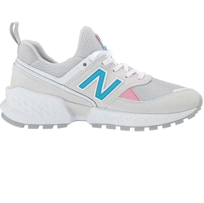 New Balance - Damen-Sneaker 574v2 – Weiß/Rosa/Blau
