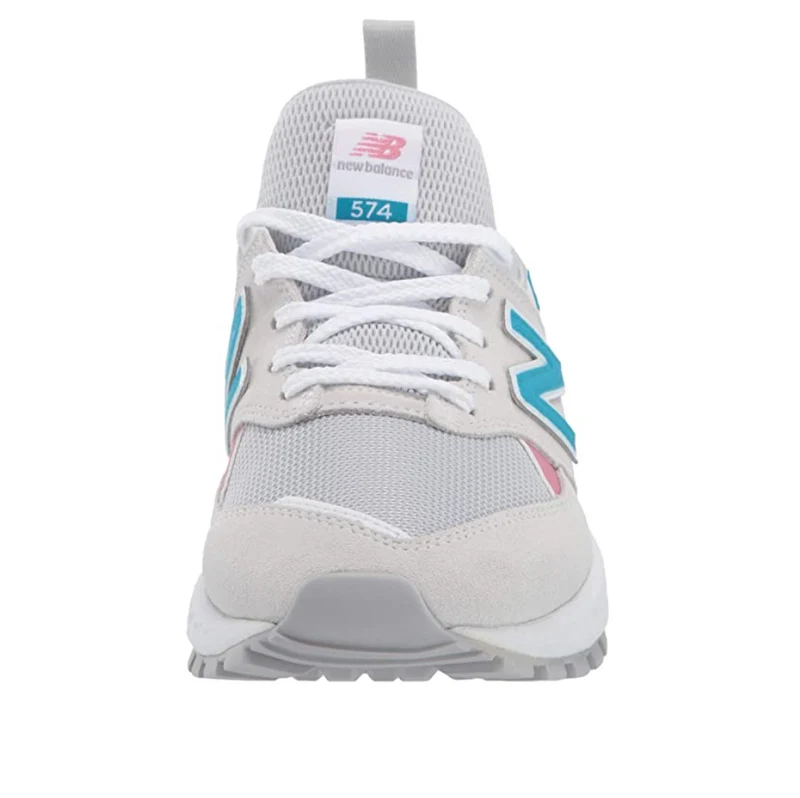 New Balance - Damen-Sneaker 574v2 – Weiß/Rosa/Blau