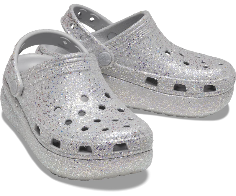 Crocs Klassischer Glitzer-Cutie-Clog für Kinder – Atmosphäre