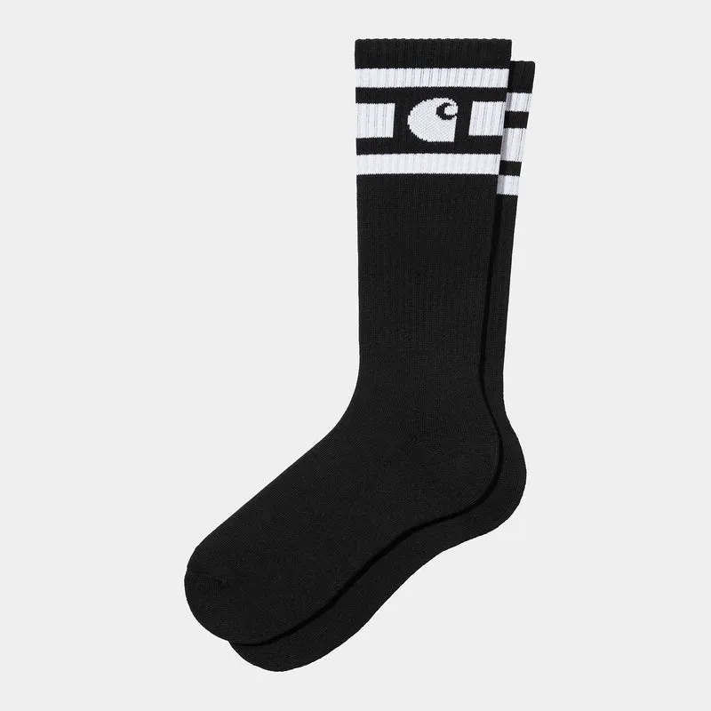Carhartt WIP Herren-Coast-Socken – Schwarz
