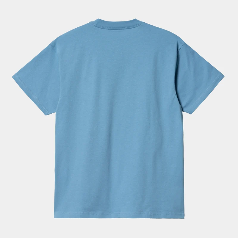 Carhartt WIP Herren Vacanze Kurzarm-T-Shirt – Piscine