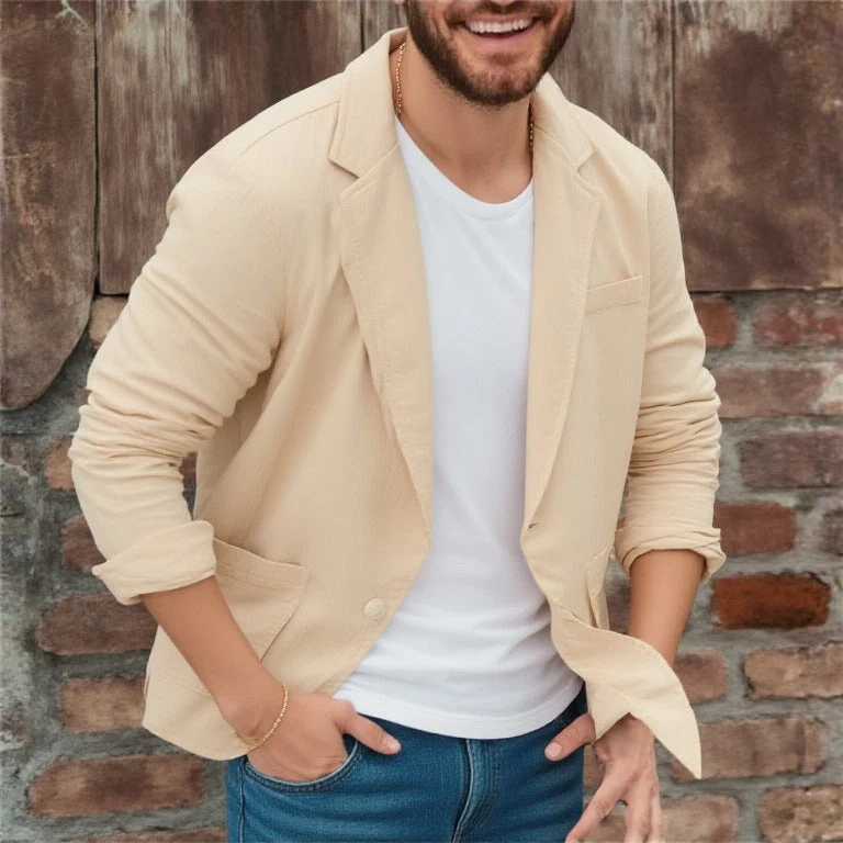 Balduin | Herren Casual Sakko mit Taschen