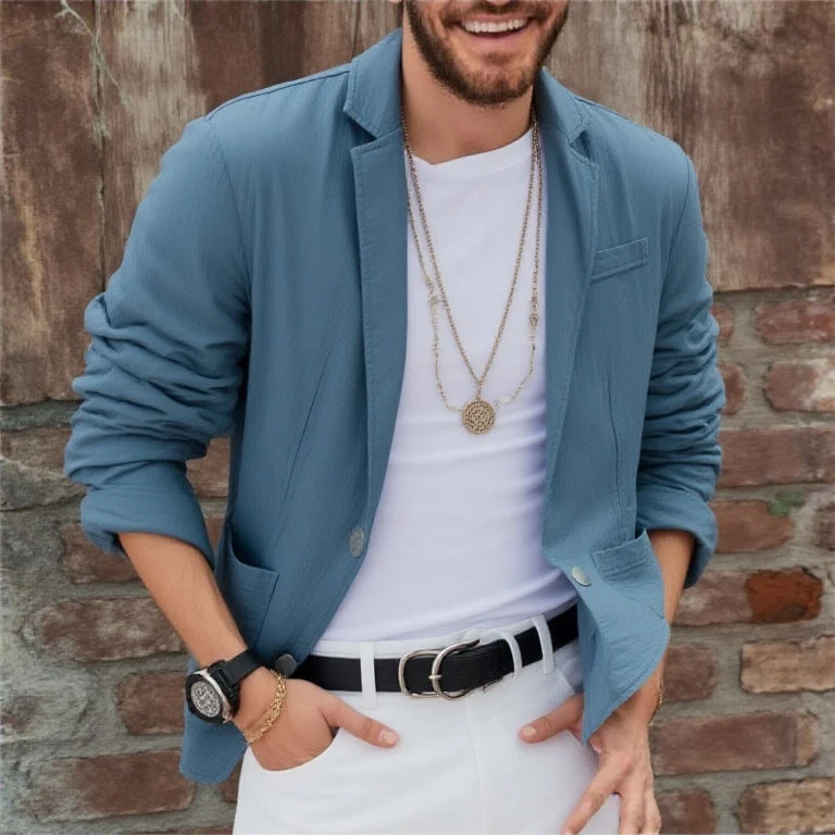 Balduin | Herren Casual Sakko mit Taschen
