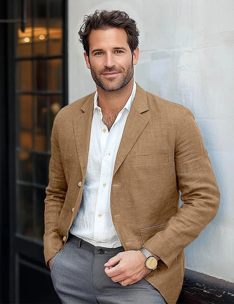 Viktor | Herren Single Breasted Casual Sakko