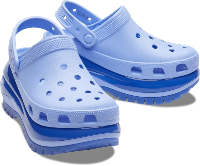 Crocs Unisex Classic Mega Crush Clog – Moon Jelly