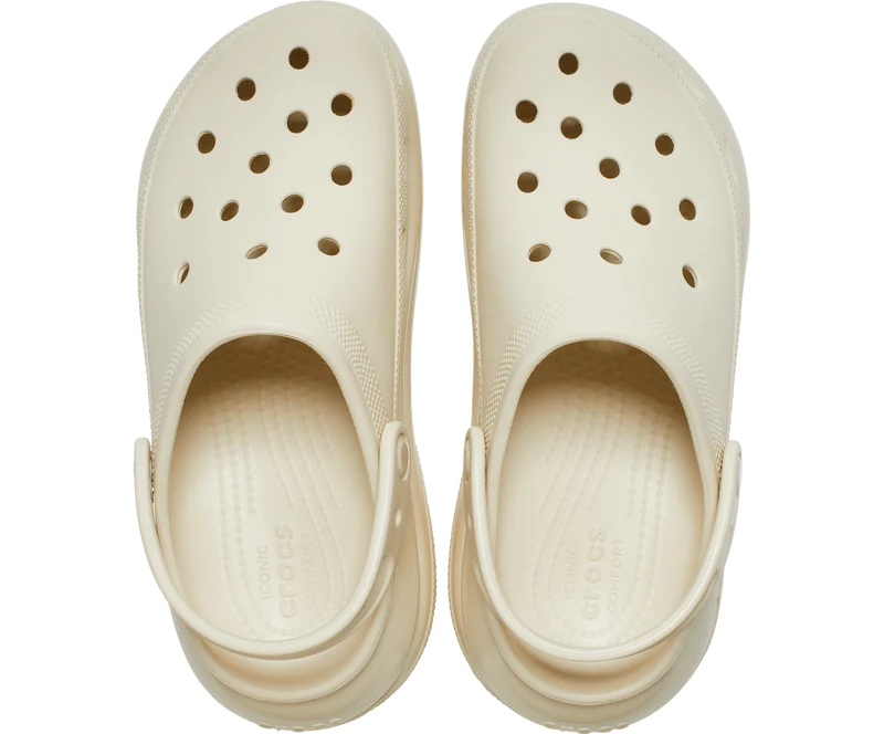 Crocs Unisex Classic Mega Crush Clog – Knochen