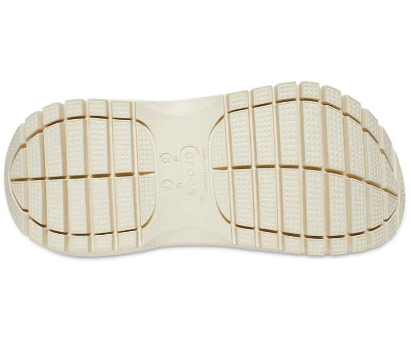 Crocs Unisex Classic Mega Crush Clog – Knochen