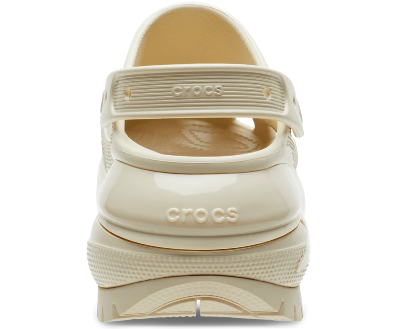 Crocs Unisex Classic Mega Crush Clog – Knochen