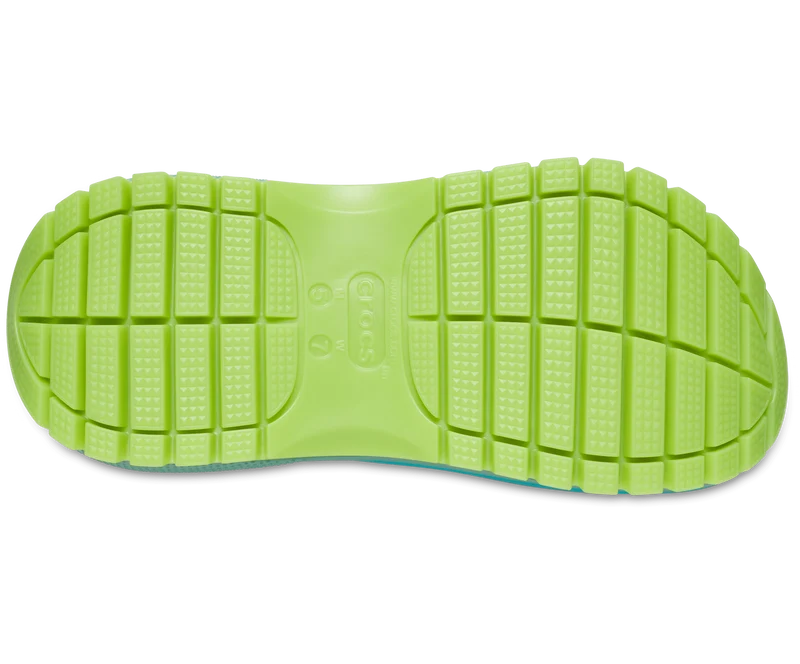 Crocs Unisex Classic Mega Crush Clog – Schwarz