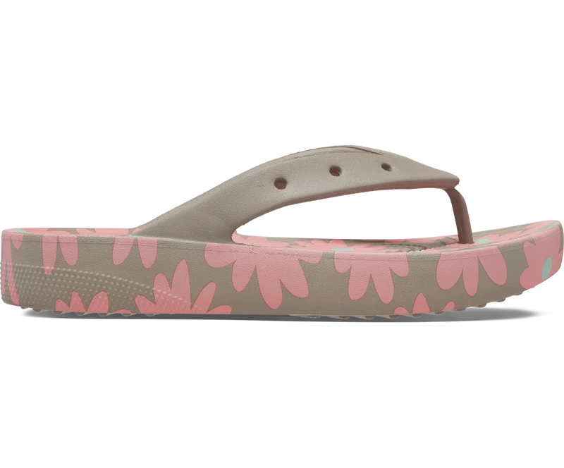 Crocs Unisex Classic Plateau Retro Flip Flop – Mehrfarbig