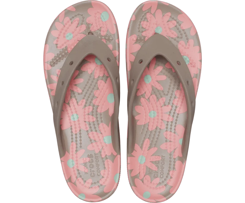 Crocs Unisex Classic Plateau Retro Flip Flop – Mehrfarbig