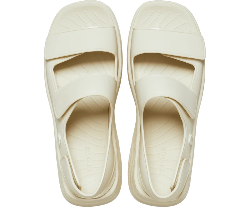 Crocs Unisex-Skyline-Sandale – Knochen