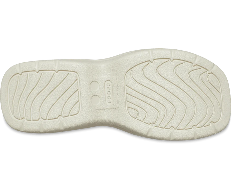 Crocs Unisex-Skyline-Sandale – Knochen
