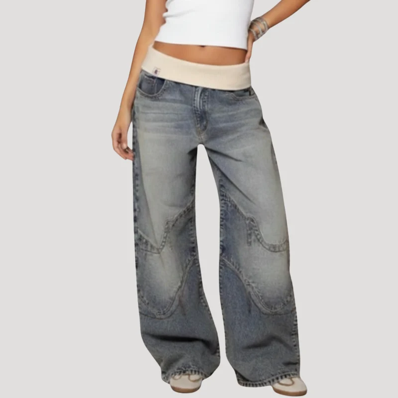 Katinka | Damen Weite Baggy Hose
