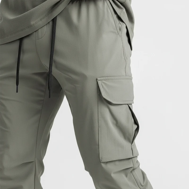 Stretchstoff Joggerhose Mit Taschen - Francis