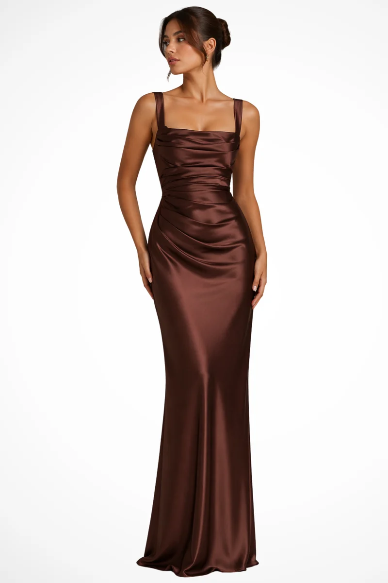 Helene | Damen Elegantes Maxi Abendkleid