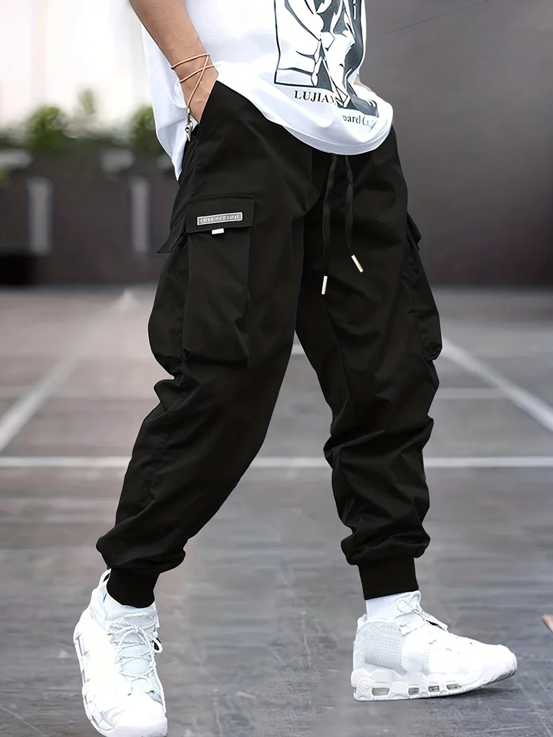 Daxton | Herren Cargo Jogger Hose mit Cargotaschen