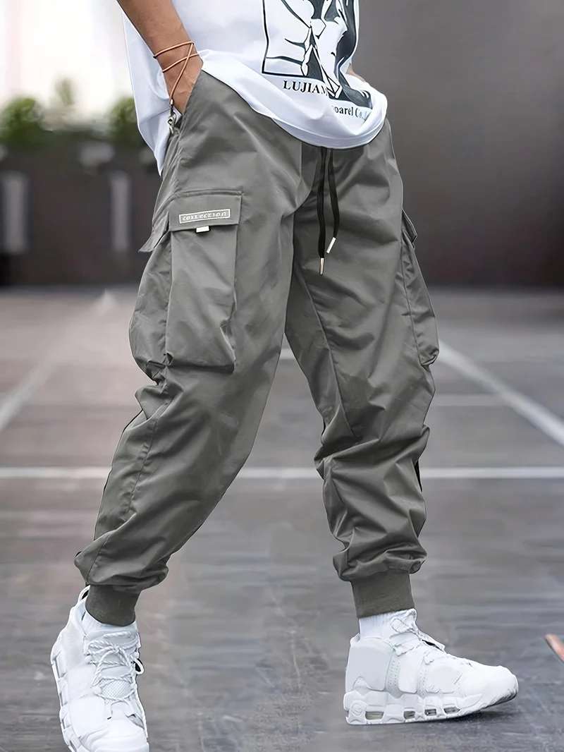 Daxton | Herren Cargo Jogger Hose mit Cargotaschen