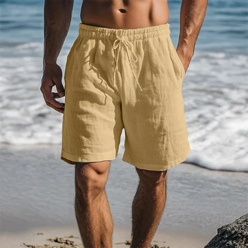 Ennio | Herren Strandhose Shorts mit Kordelzug