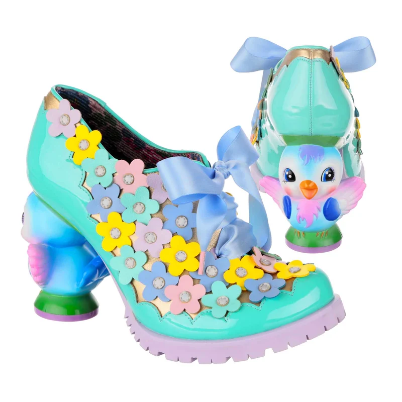 Irregular Choice Damen Birdadette High Heel - Blau