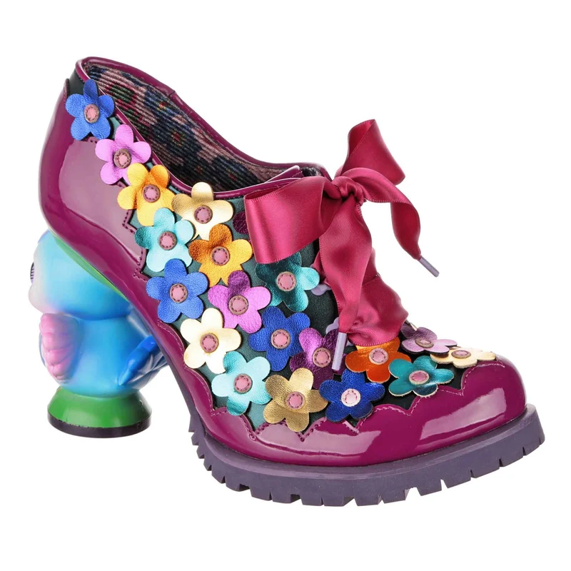 Irregular Choice Damen Birdadette High Heel - Pflaume