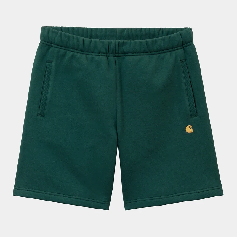 Carhartt WIP Herren Chase Sweat Short – Botanic