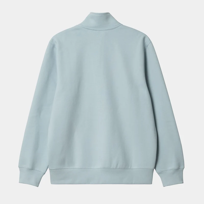 Carhartt WIP Herren Chase Zip Sweat Top – Icarus / Gold