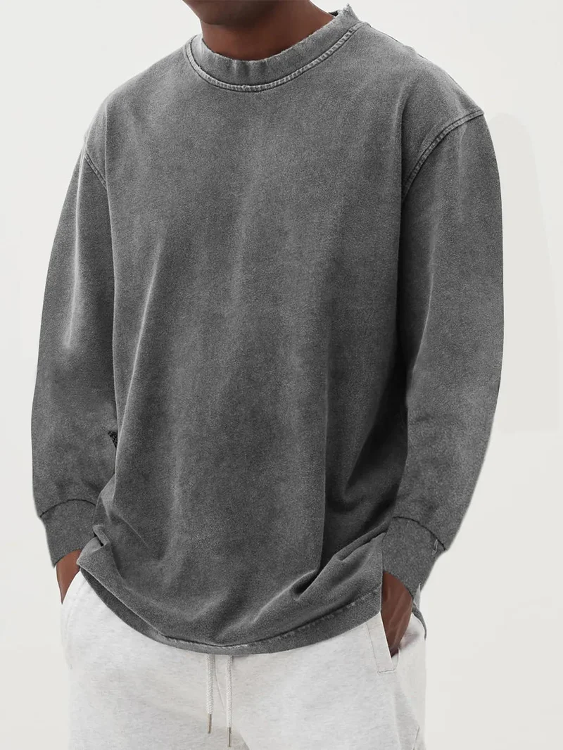 Fabian | Herren Oversized Langarm Strickpullover