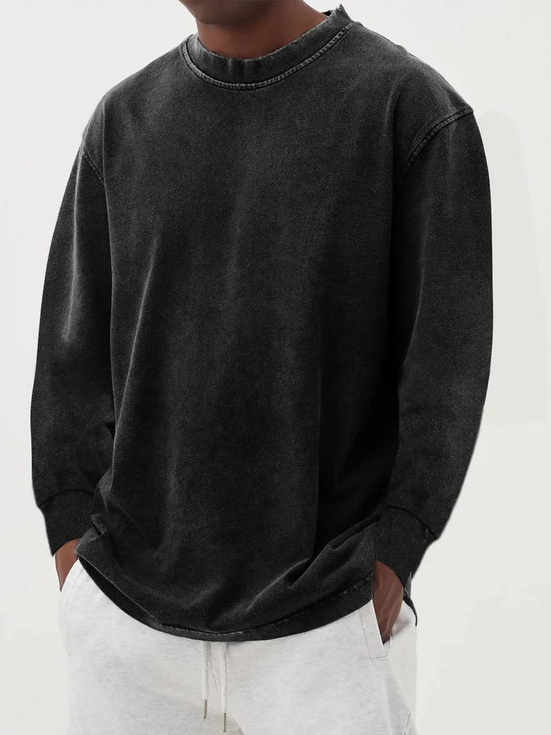 Fabian | Herren Oversized Langarm Strickpullover