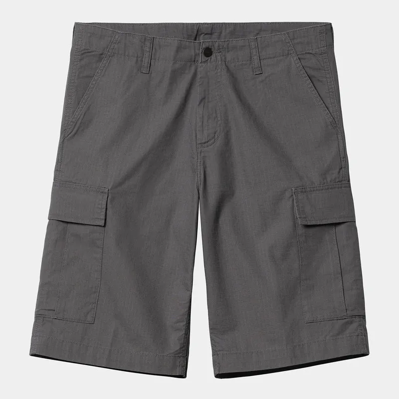 Carhartt WIP Normale Herren-Cargoshorts – Rhino Rinsed
