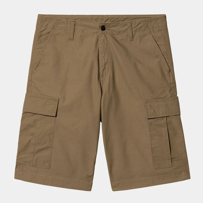 Carhartt WIP Normale Herren-Cargoshorts – Buffalo Rinsed