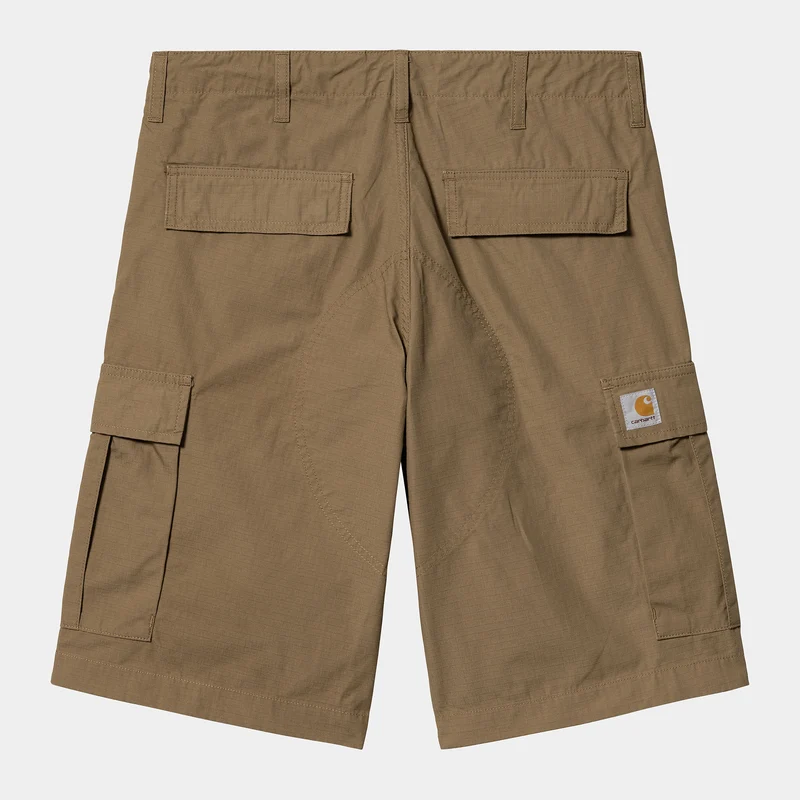 Carhartt WIP Normale Herren-Cargoshorts – Buffalo Rinsed